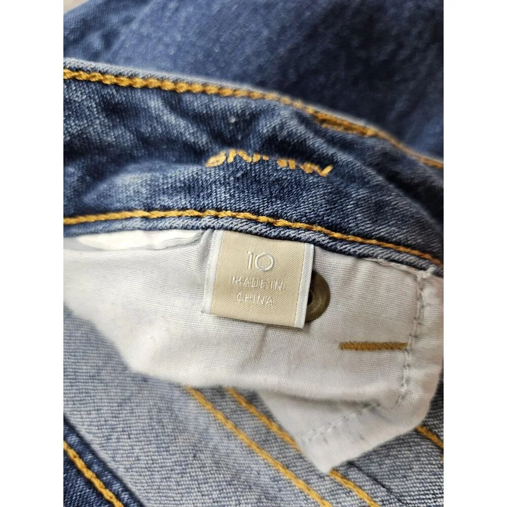 Michael‎ Kors Jeans Womens 10 Blue Skinny Denim Pants Stretch Classic Style